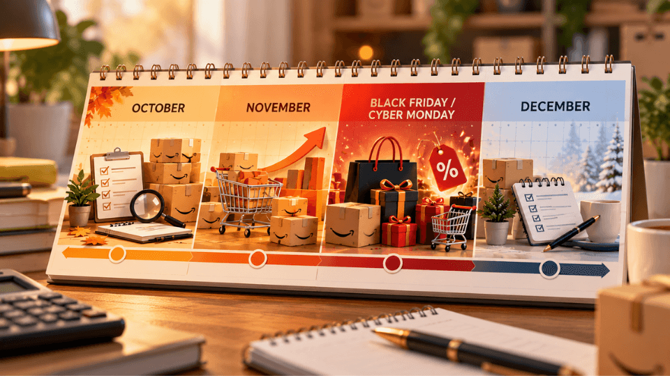 Amazon Q4 Is Here: What Sellers Should Be Doing Now, Next, and After the Holiday Rush